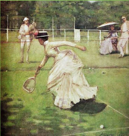 اولین بازیکن زن تنیس